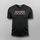 One Man’s Crappy Software Is Another Man’s Full-time Job V-neck T-shirt For Men Online India