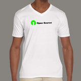 Open Source V Neck T-Shirt For Men India