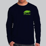 OpenSUSE Linux Enthusiast T-Shirt - Freedom to Code