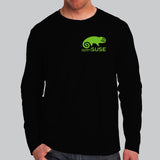Opensuse Linux Men's Full Sleeve T-Shirt Online India
