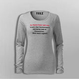 Our Mental State Right Now Funny Coronavirus T-Shirt For Women