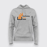 Overflowing like a boss Hoodies For Women