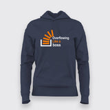 Overflowing like a boss Hoodies For Women
