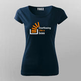 Overflowing like a boss T-Shirt For Women