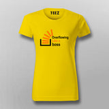 Overflowing like a boss T-Shirt For Women