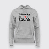 Optometry Squad Doctor Hoodies For Women