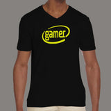 Video Gaming V Neck T-Shirt For Men Online India