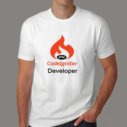 PHP CodeIgniter Developer T-Shirt - Web Dev Artisan