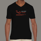 PHP Laravel Developer Men’s Profession V-Neck T-Shirt India