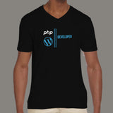 Microsoft Php Developer Men’s Profession V-Neck T-Shirt Online India