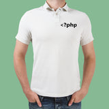 Php Open Tag Polo T-Shirt For Men
