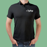 Php Open Tag Polo T-Shirt For Men India