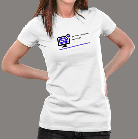 PHP Web Application Developer Women’s Profession T-Shirt Online India