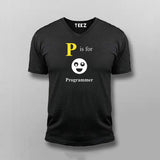 P Is For Programmer T-shirt For Men Online India