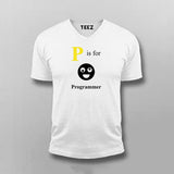 P Is For Programmer T-shirt For Men