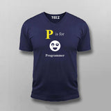 P Is For Programmer T-shirt For Men