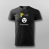 P Is For Programmer T-shirt For Men Online India
