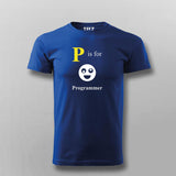 P Is For Programmer T-shirt For Men