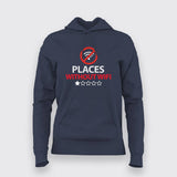 Places Without Wifi Programming Hoodies For Women