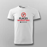 Places Without Wifi Programming T-shirt For Men