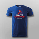 Places Without Wifi Programming T-shirt For Men