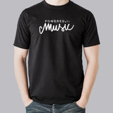 Energized By Tunes - Powered by Music Tee