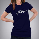 Powered by Music T-Shirt For Women