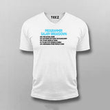 Programmer Salary Breakdown T-shirt For Men Online India
