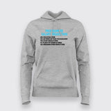 Programmer Salary Breakdown Hoodies For Women