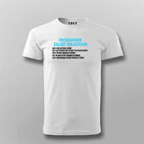 Programmer Salary Breakdown T-shirt For Men Online India