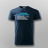Programmer Salary Breakdown T-shirt For Men Online India