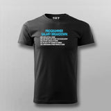 Programmer Salary Breakdown funny T-shirt For Men Online India