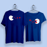 Pacman Cute Couple T-Shirts