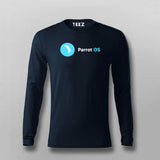 Parrot OS Linux T-Shirt For Men
