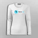 Parrot OS Linux T-Shirt For Women