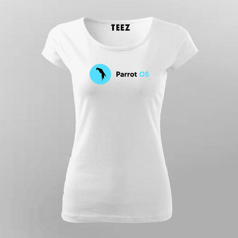 Parrot OS Linux T-Shirt For Women Online India