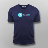 Parrot OS Linux T-Shirt For Men