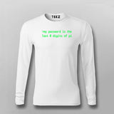 Last 8 Digits of Pi: Geek's Secure Tee