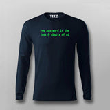 Last 8 Digits of Pi: Geek's Secure Tee