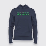 My Password is is the last 8 Digits Of Pi Funny Quotes Hoodies For Women