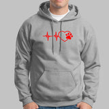 Paw Heartbeat Hoodies For Men Online India