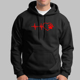 Paw Heartbeat Hoodies For Men