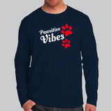 Pawsitive Vibes Men's Animal Lover T-Shirt