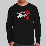 Pawsitive Vibes Men's Animal Lover T-Shirt