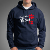 Pawsitive Vibes Men's Animal Lover Hoodies