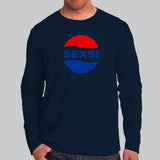Pepsi Parody Sexsi T-Shirt For Men