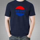 Pepsi Parody Sexsi T-Shirt For Men