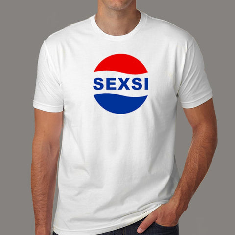 Pepsi Parody Sexsi T-Shirt For Men Online India