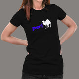 Perl Programming Language Women's T-Shirt Online India