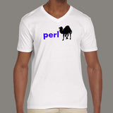 Perl Programming Language Men's V Neck T-Shirt Online